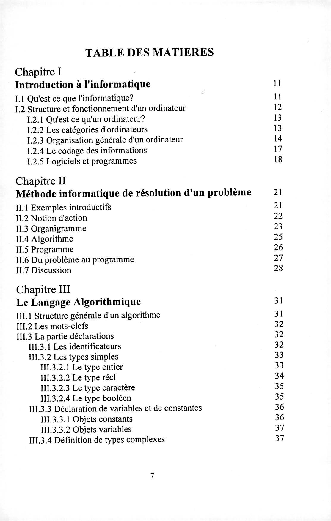 Sommaire